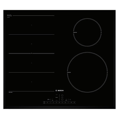 Bosch PIN651F17E Induction Hob, Black Bosch PIN651F17E Induction Hob, Black